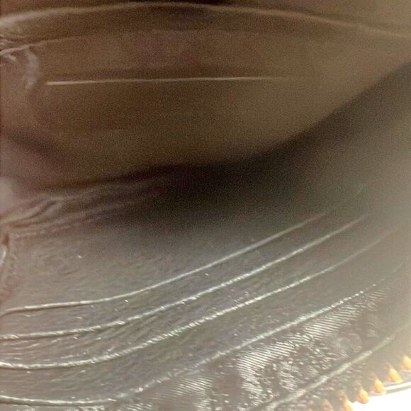 Michael Kors Jet Set Travel Black Sequin Leather Pocket Wristlet Wallet - Picture 7 of 9